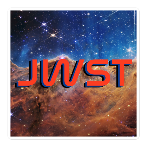 Carina Nebula JWST Sticker